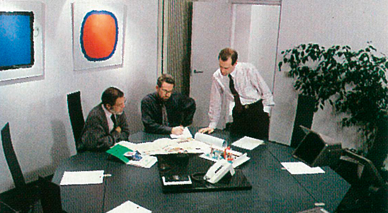 1987 oprichting Claerhout reclame- & adviesbureau met Pieter Claerhout als afgevaardigd bestuurder