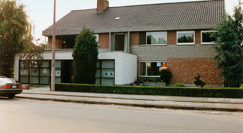 1990 eerste uitbreiding kantoren Sint-Denijslaan Gent